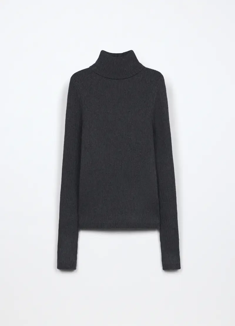 Dolcevita Tricot Misto Viscosa Ragazza, Bambina, Grigio scuro