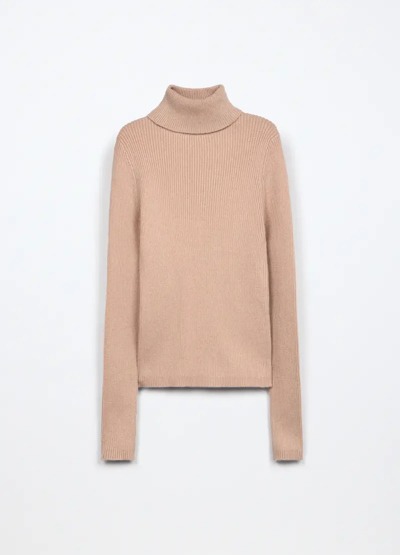 Dolcevita Tricot Misto Viscosa Ragazza, Bambina, Rosa polveroso