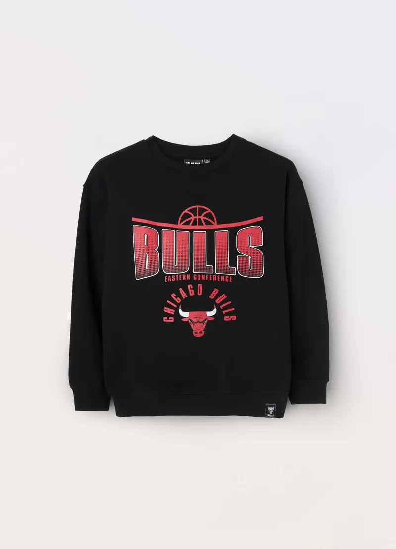 Blukids, Felpa In Misto Cotone Ragazzo, Bambino, Nero, Taglia: 9-10