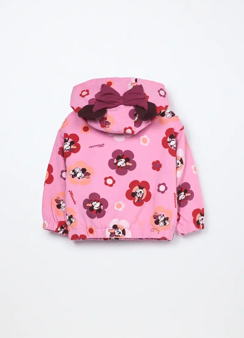 Felpa Minnie Full Zip Con Cappuccio Neonata, Bambina, Rosa fuxia miniatura 2