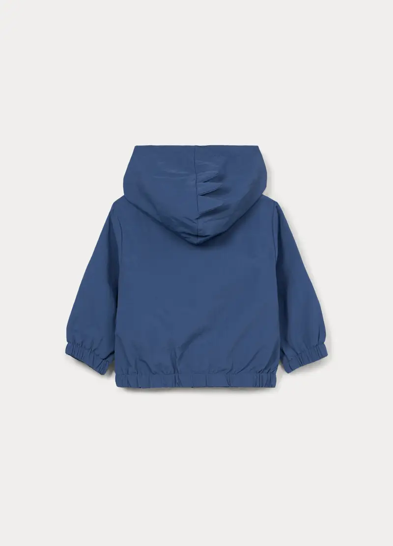 Giacca A Vento Con Cappuccio Bimbo, Bambino, Blu Bluette miniatura 2