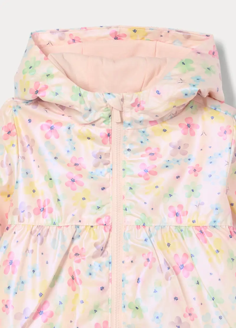 Giacca A Vento Con Stampa Bimba, Bambina, Rosa pastello miniatura 3