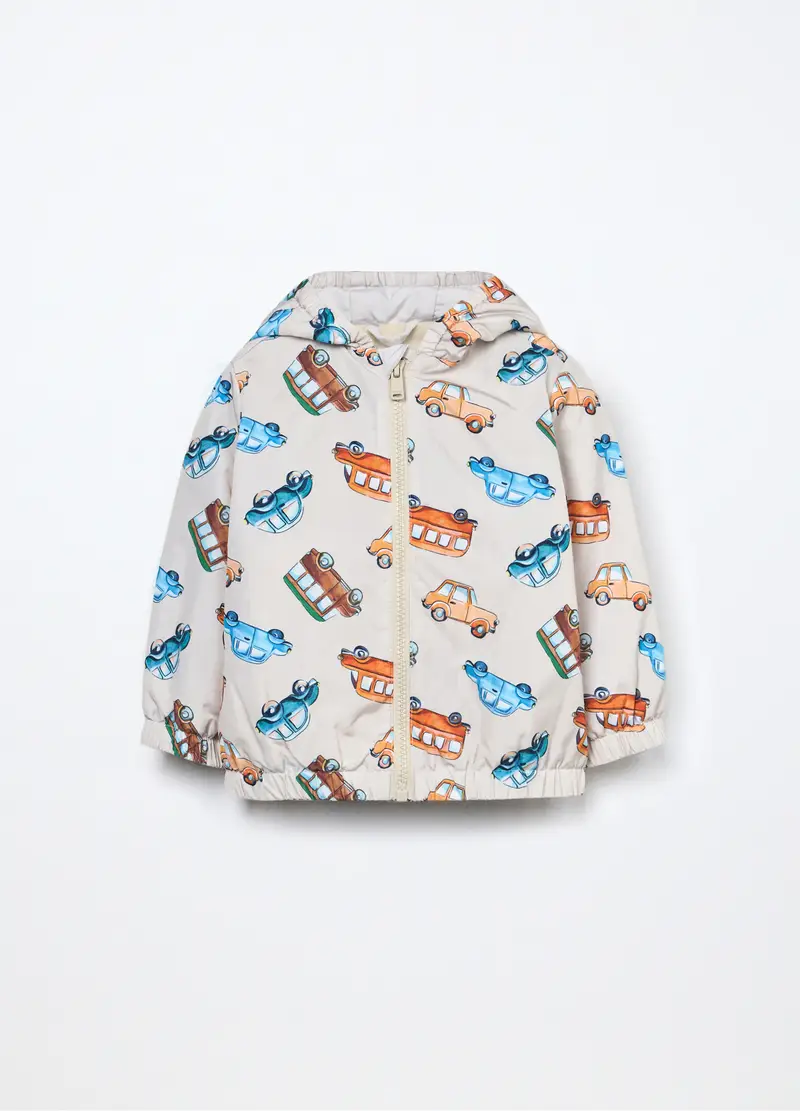Giacca A Vento Impermeabile Neonato, Bambino, Beige chiaro