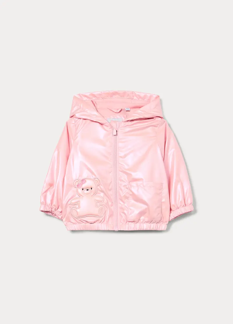 Giacca Con Cappuccio Bimba, Bambina, Rosa pastello