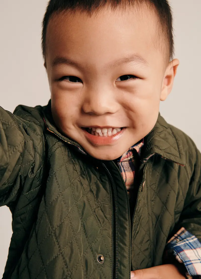 Giacca Husky Iana Neonato, Verde scuro