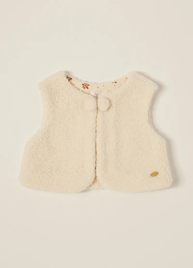 Blukids Gilet Beige 4288630 miniatura 2