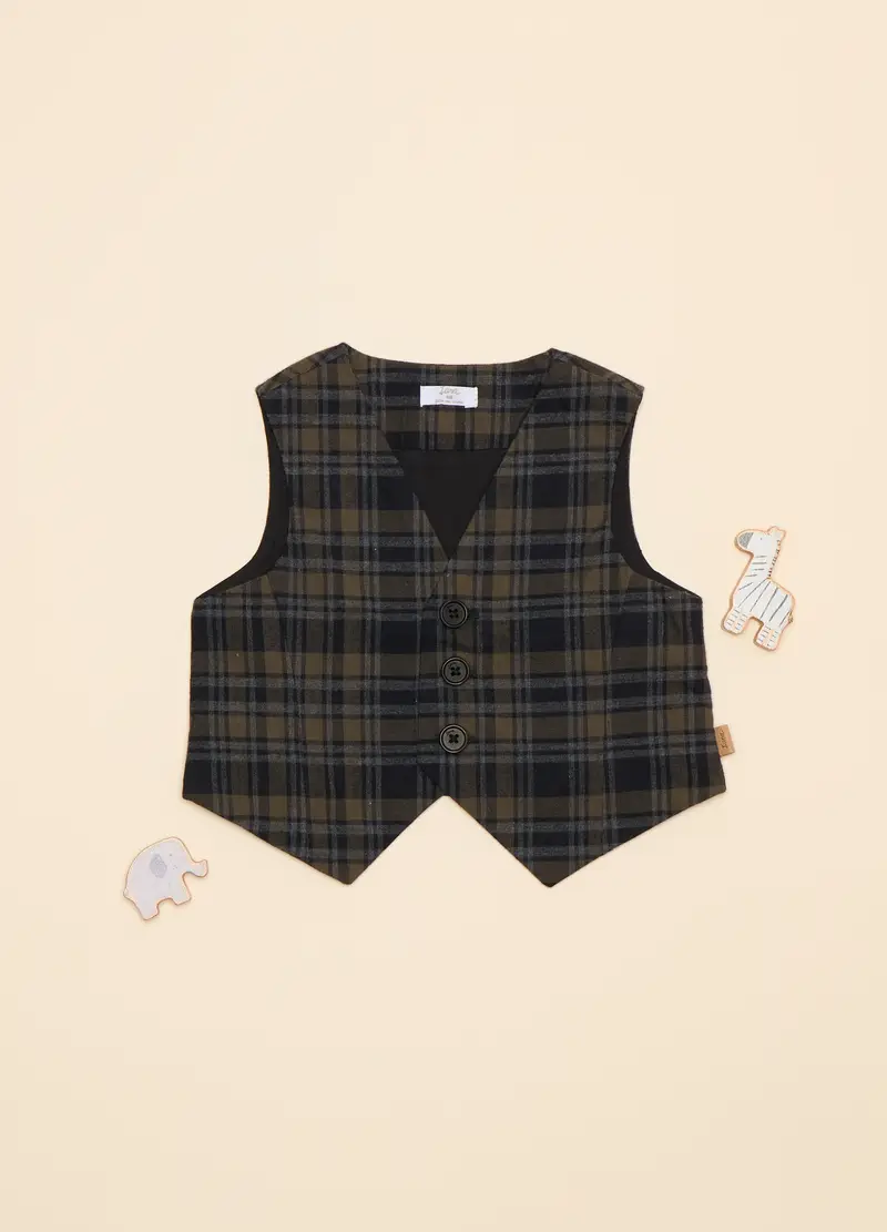 Blukids Gilet Neonato Verde 2998161