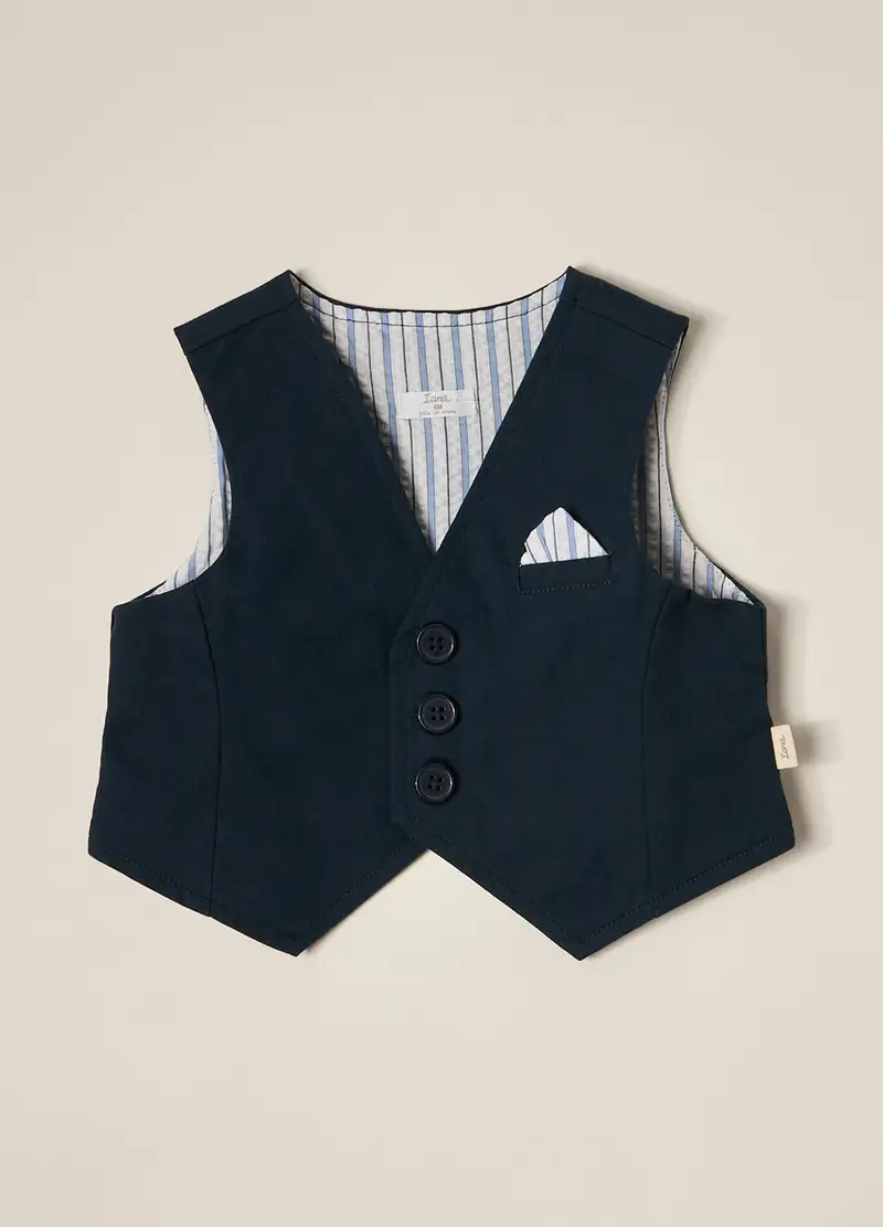 Blukids Gilet Neonato Blu 1072633