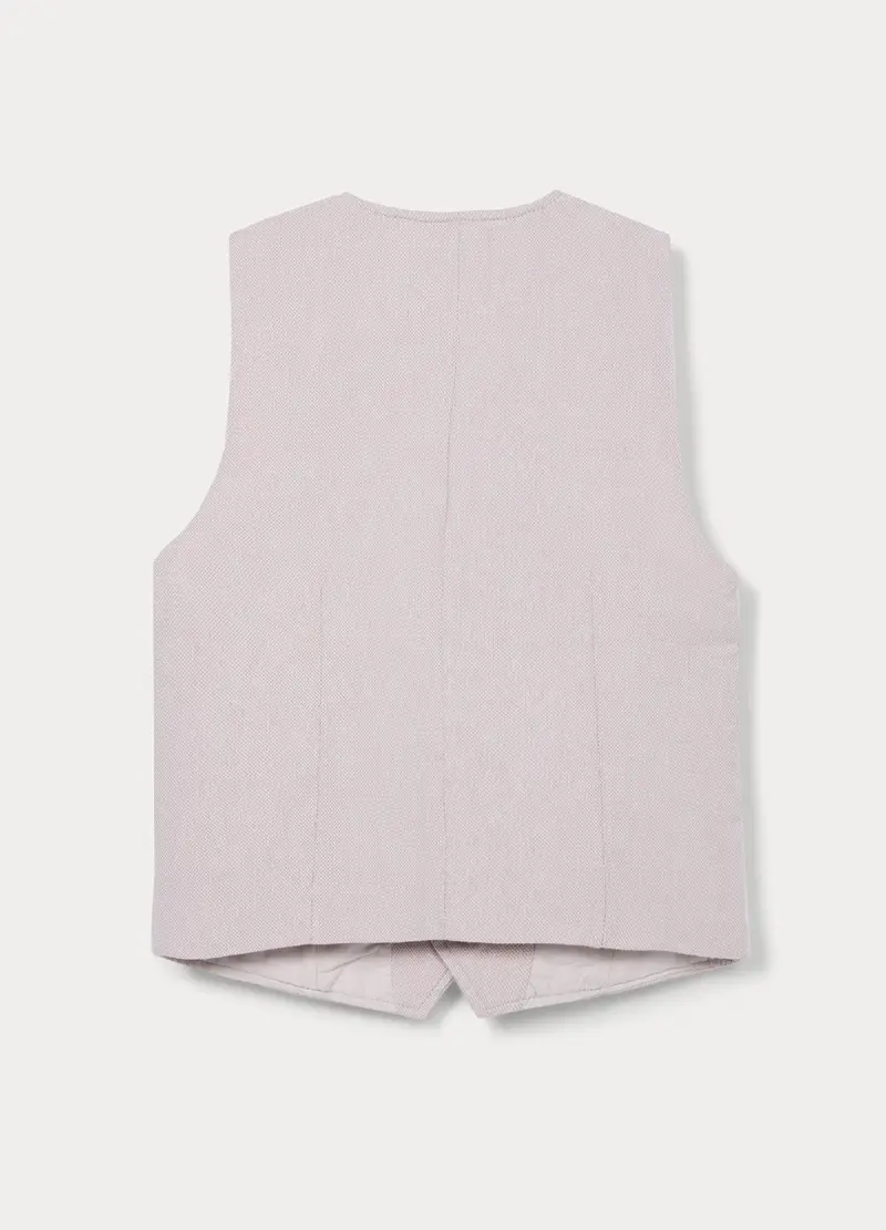 Blukids Gilet Bambino Beige 4350327 miniatura 2