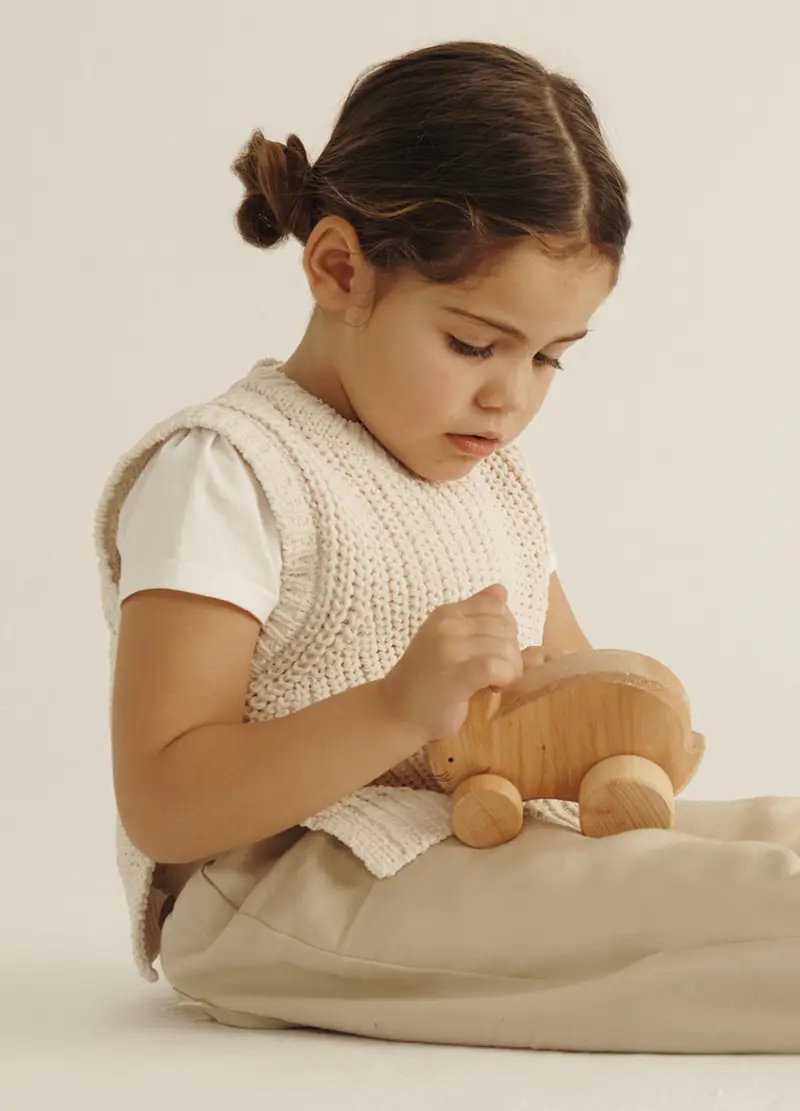 Blukids Gilet Bianco 1304669