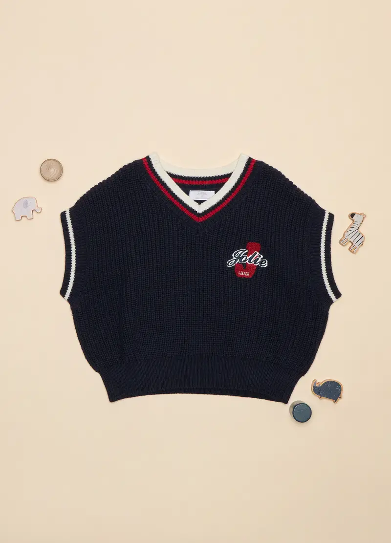 Blukids Gilet Bambina Blu 3755378