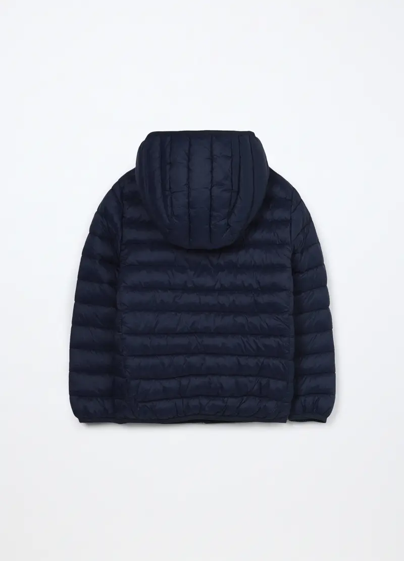 Giubbino Imbottito Bambino, Blu scuro miniatura 2