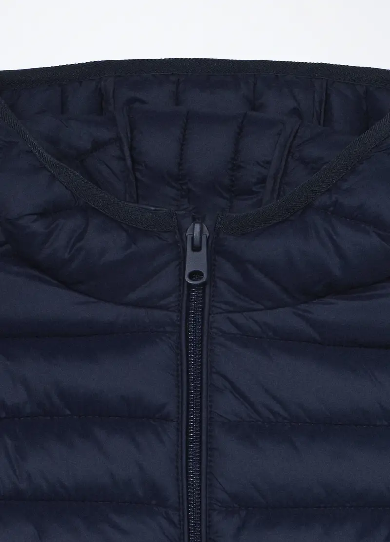 Giubbino Imbottito Bambino, Blu scuro miniatura 3