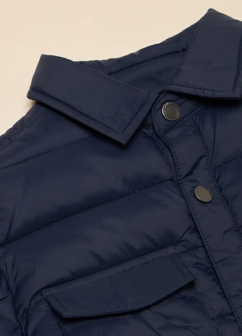 Giubbino Imbottito, Bambino, Blu scuro miniatura 2