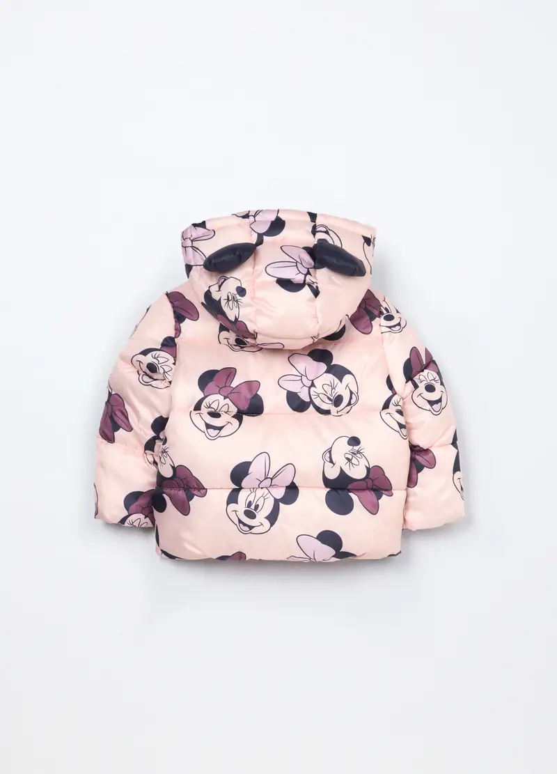 Giubbino Imbottito Con Cappuccio Neonata, Bambina, Rosa chiaro miniatura 2