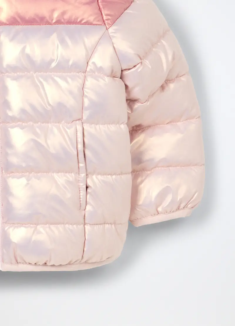 Giubbino Imbottito Neonata, Bambina, Rosa chiaro miniatura 3