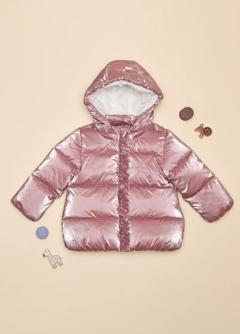 Giubbino Imbottito, Neonata, Rosa chiaro
