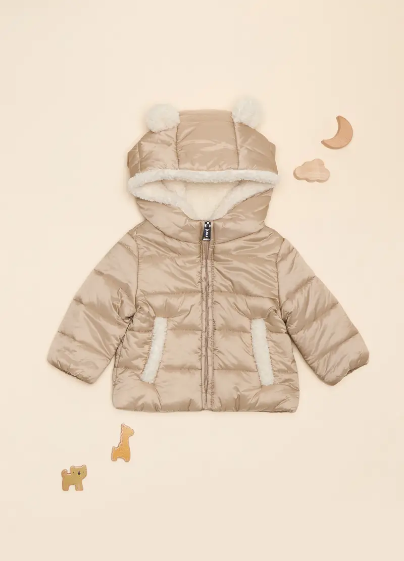 Giubbino Imbottito, Neonato, Beige chiaro