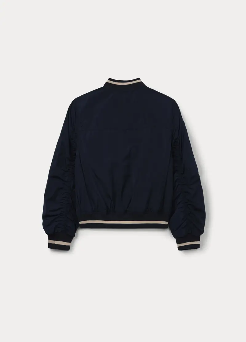 Giubbino Imbottito Ragazza, Bambina, Blu scuro miniatura 2