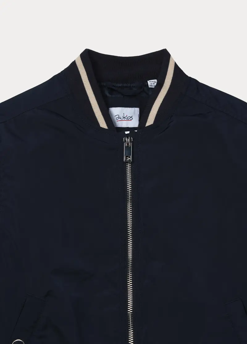 Giubbino Imbottito Ragazza, Bambina, Blu scuro miniatura 3