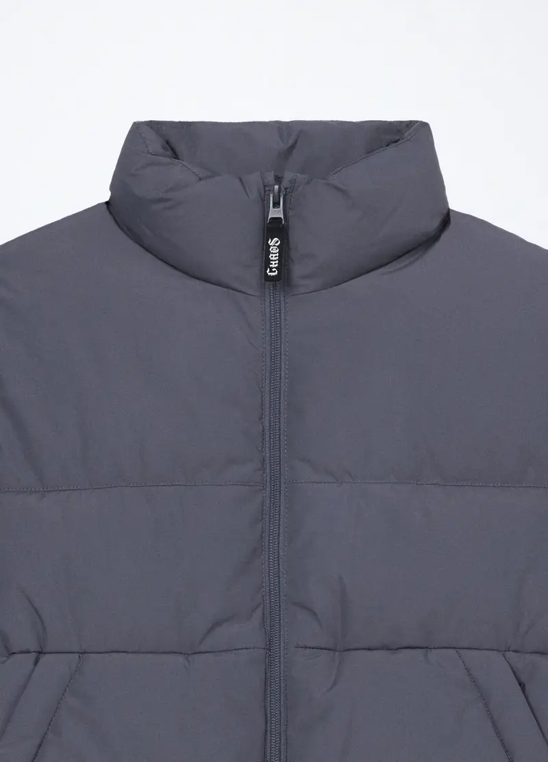 Giubbino Imbottito Ragazzo, Bambino, Grigio chiaro miniatura 3