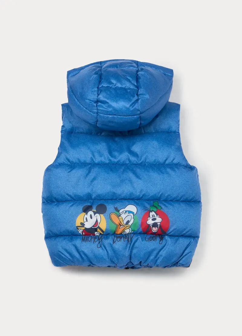 Giubbino Imbottito Smanicato In Taffetà Disney Bimbo, Bambino, Blu elettrico miniatura 2