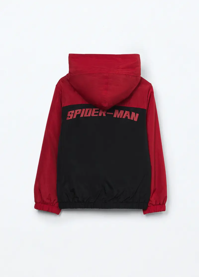 Giubbino Impermeabile Spider-man Bambino, Nero/Rosso miniatura 2