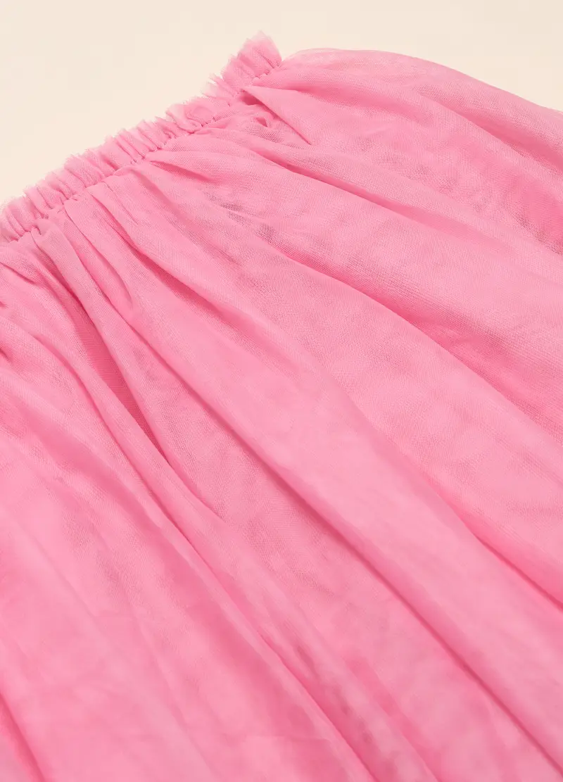 Gonna In Tulle, Bambina, Rosa pastello miniatura 2