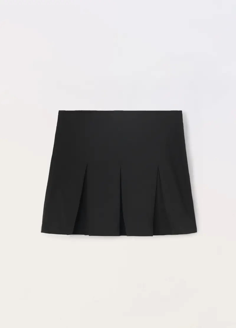 Blukids, Gonna Plissettata Ragazza, Bambina, Nero, Taglia: 9-10