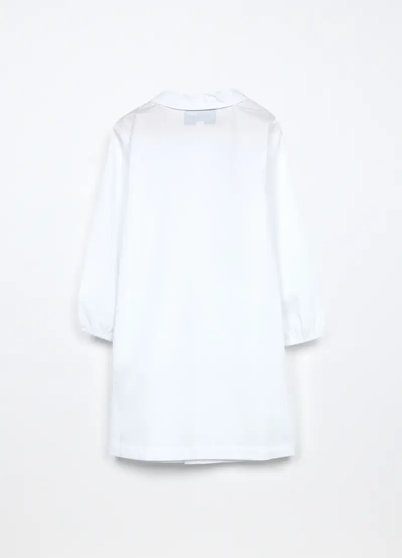 Grembiule Misto Cotone Bambino, Bianco gesso miniatura 2