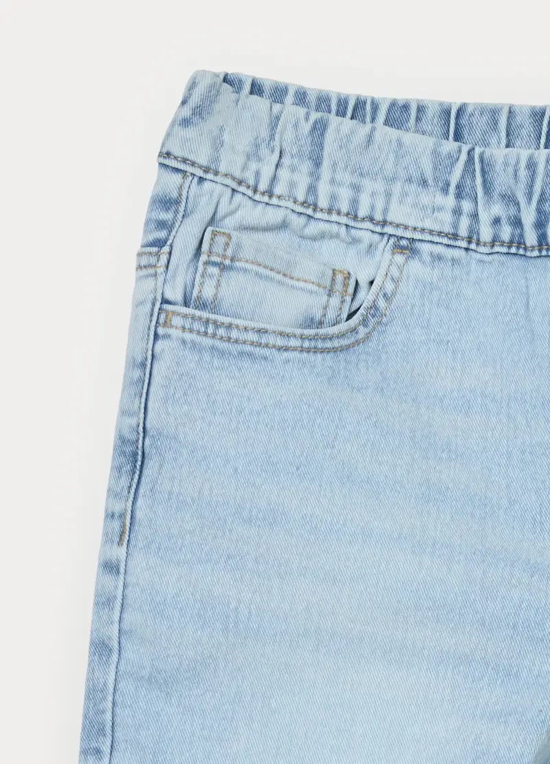 Blukids Jeggings Bambino Azzurro 4222001 miniatura 3