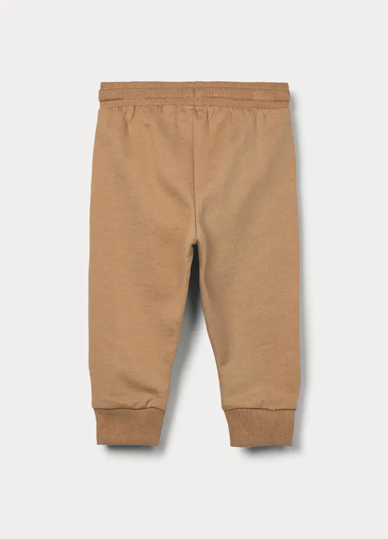 Jogger Marvel In French Terry Di Puro Cotone Bimbo, Bambino, Marrone chiaro miniatura 2