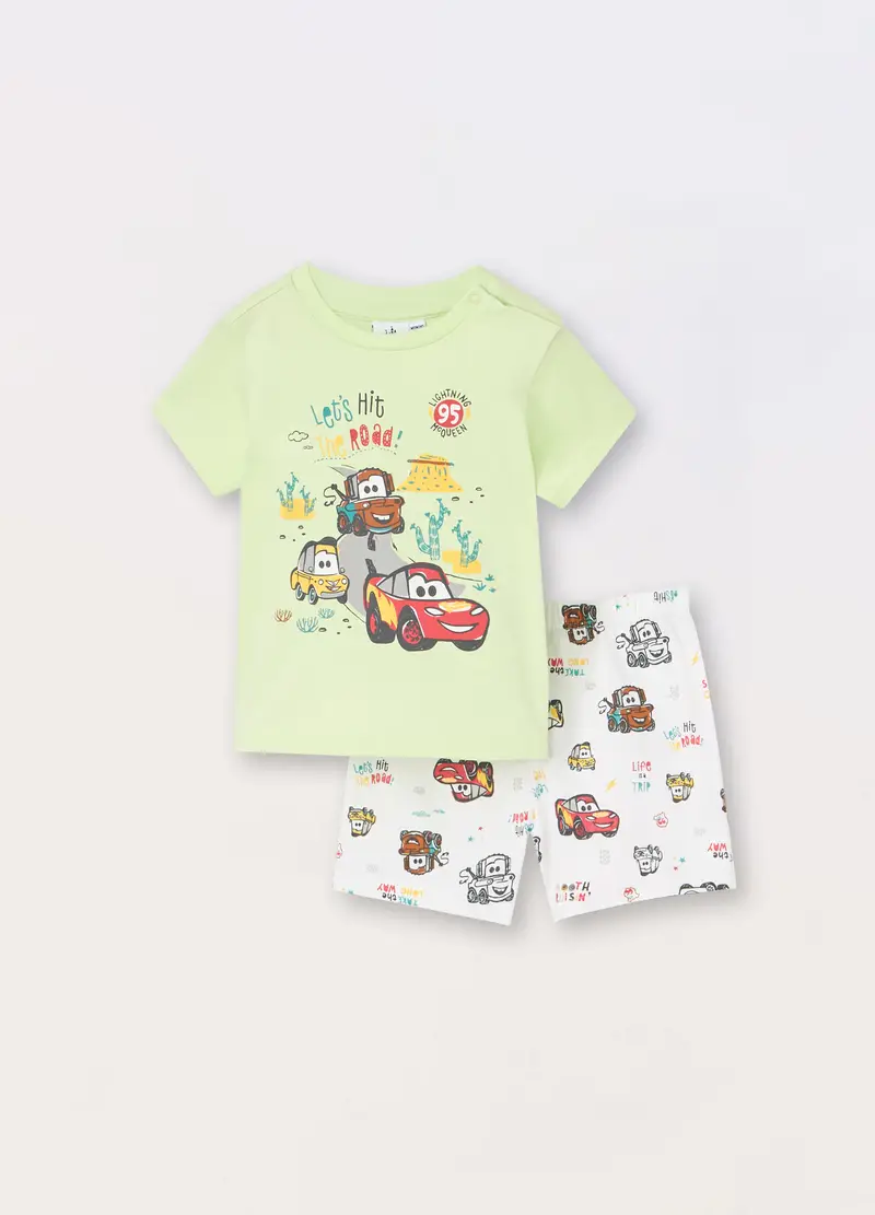 Blukids, Jogging Set In Jersey Di Puro Cotone Neonato, Verde chiaro, Taglia: 9-12