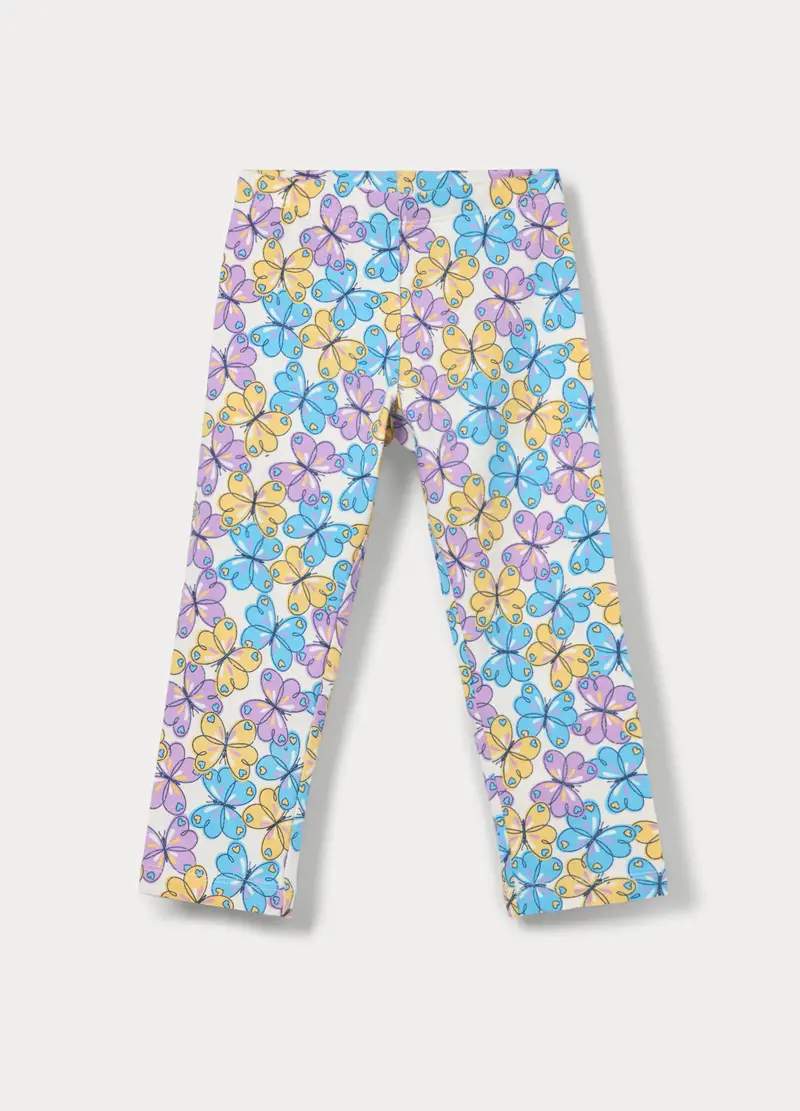 Blukids Leggings Bambina Bianco 4251846