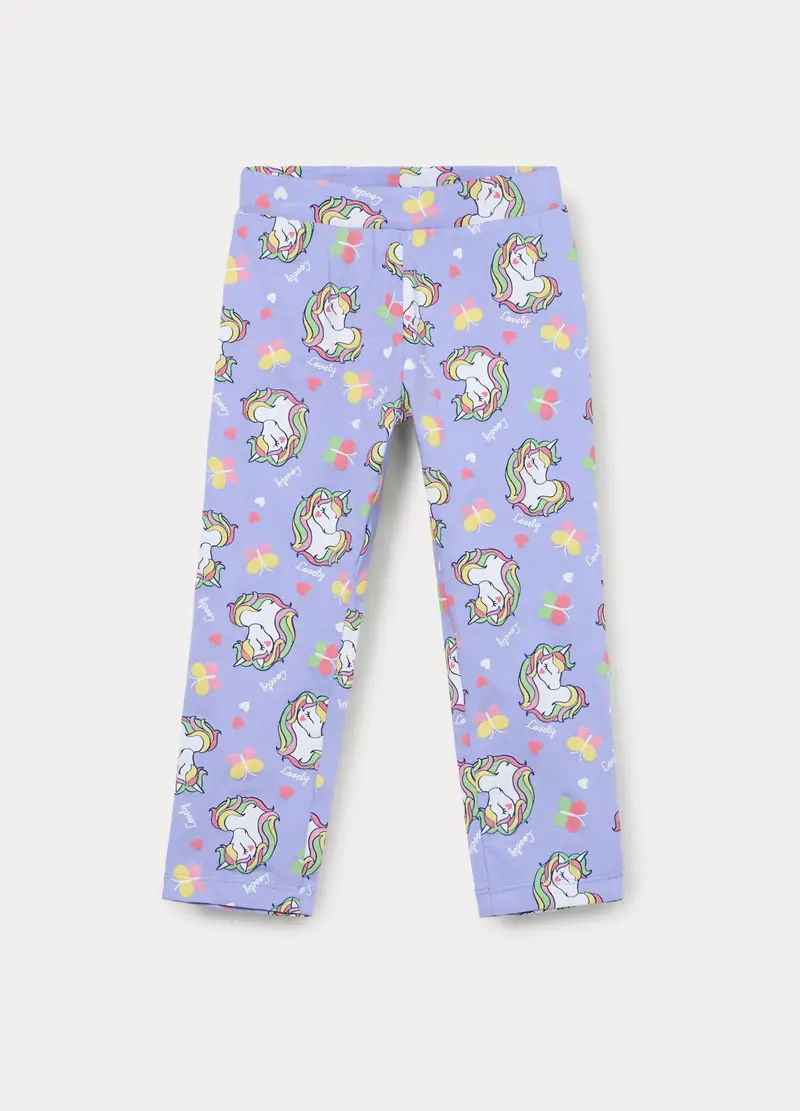 Blukids Leggings Bambina Viola 4223350