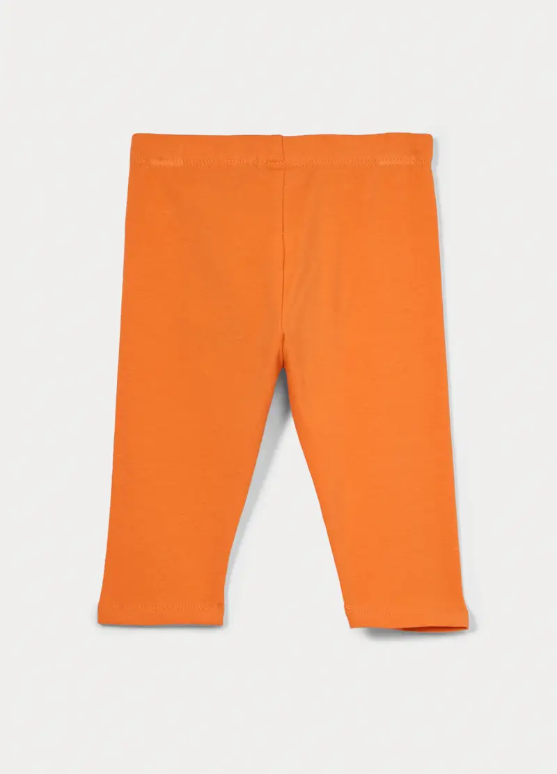 Blukids Leggings Bambina Beige 4319993 miniatura 2