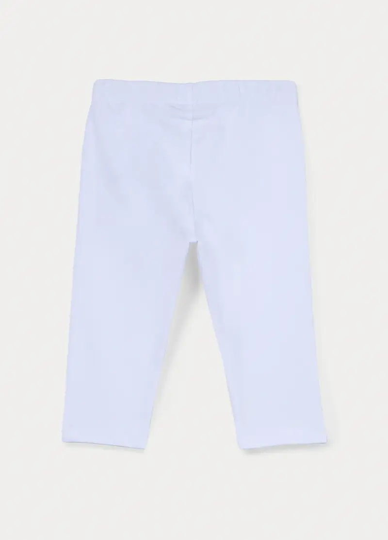 Blukids Leggings Bambina Bianco 4320257 miniatura 2