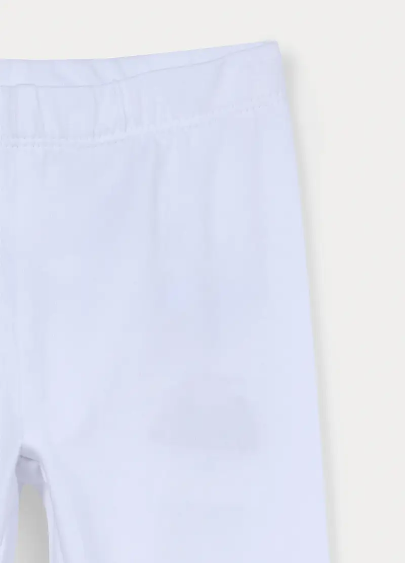 Blukids Leggings Bambina Bianco 4320257 miniatura 3