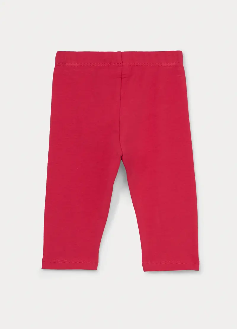 Blukids Leggings Bambina Rosso 4319998 miniatura 2