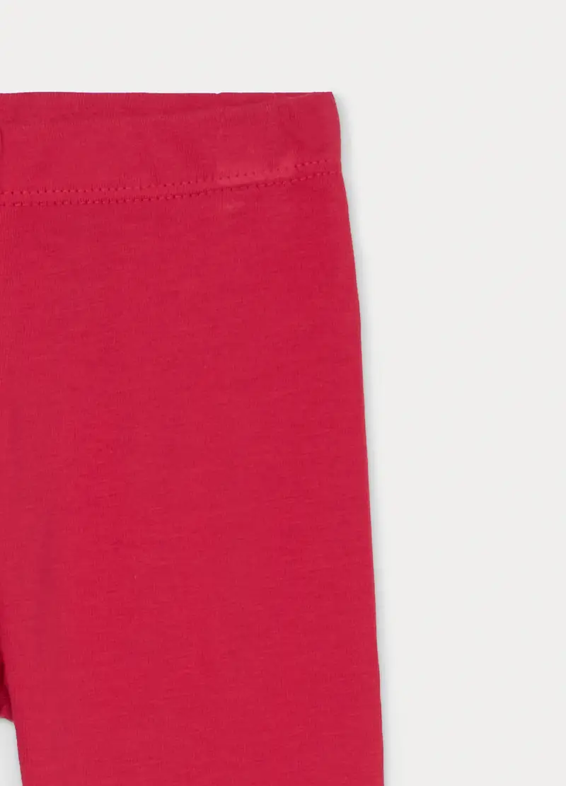 Blukids Leggings Bambina Rosso 4320261 miniatura 3