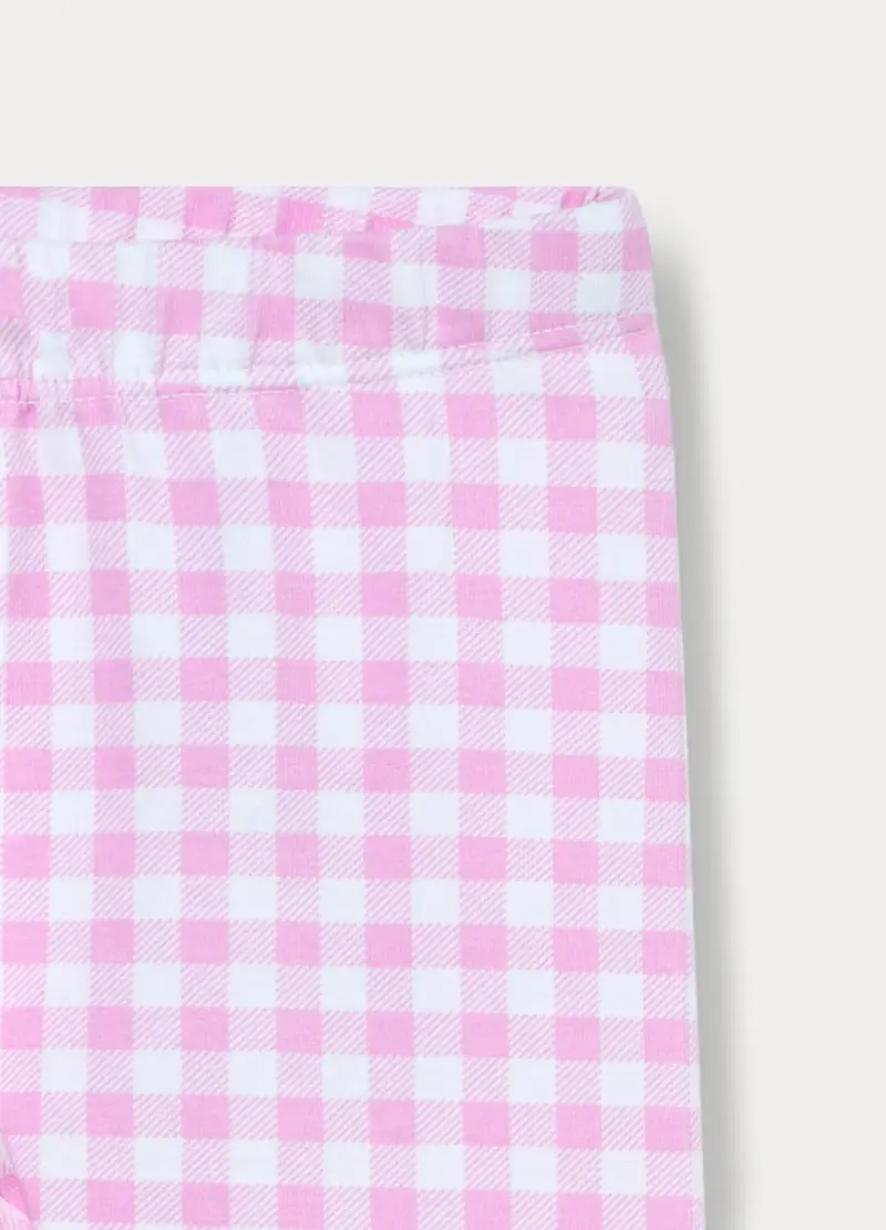 Blukids Leggings Bambina Rosa 4288384 miniatura 3