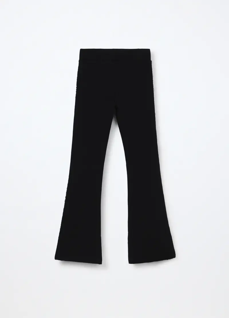 Blukids Leggings Bambina Nero 3805581 miniatura 2