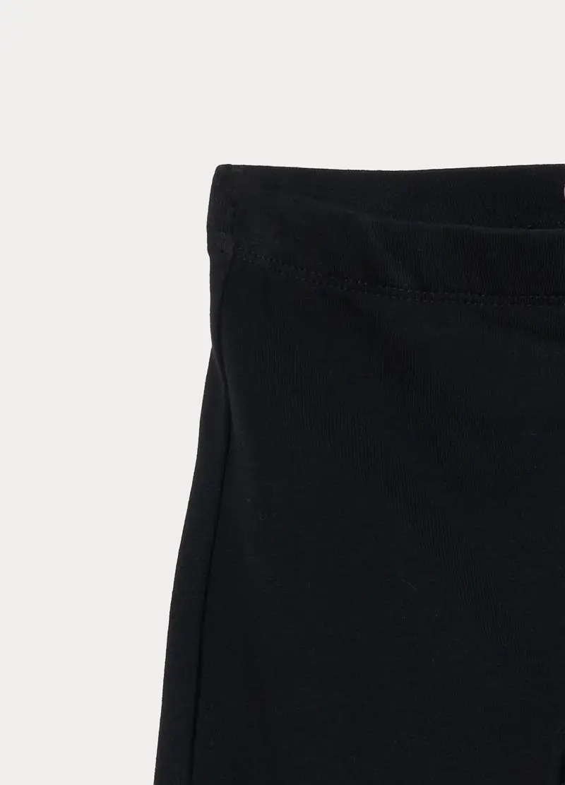 Blukids Leggings Bambina Nero 4222224 miniatura 3