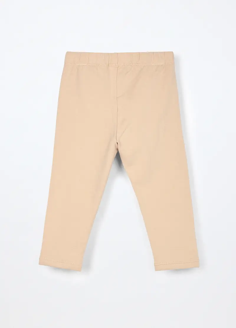 Blukids Leggings Bambina Beige 4287272 miniatura 2