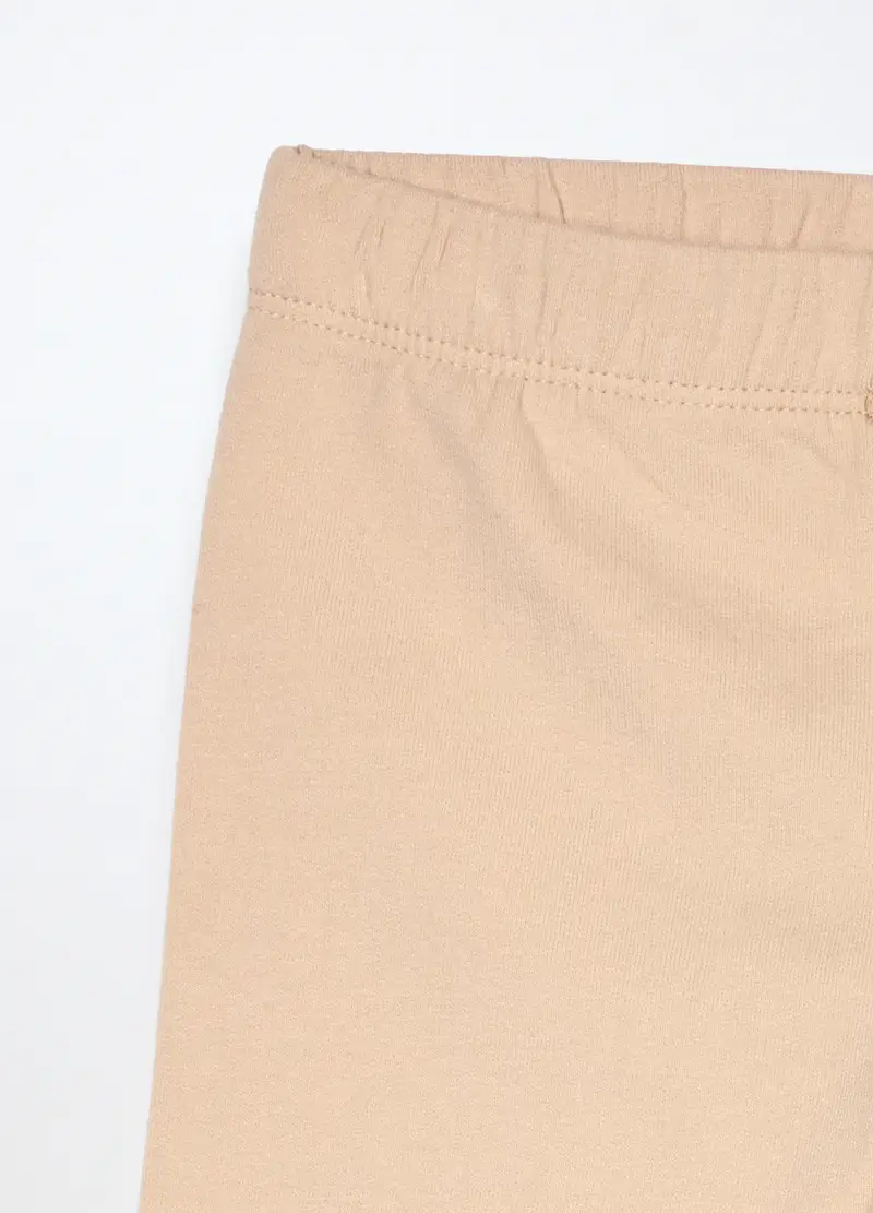 Blukids Leggings Bambina Beige 4287850 miniatura 3