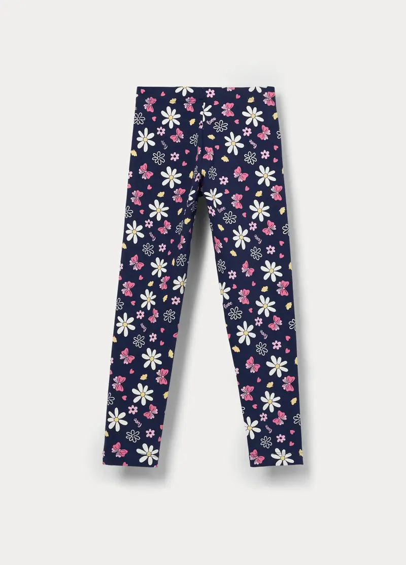 Blukids Leggings Bambina Blu 4222334 miniatura 2