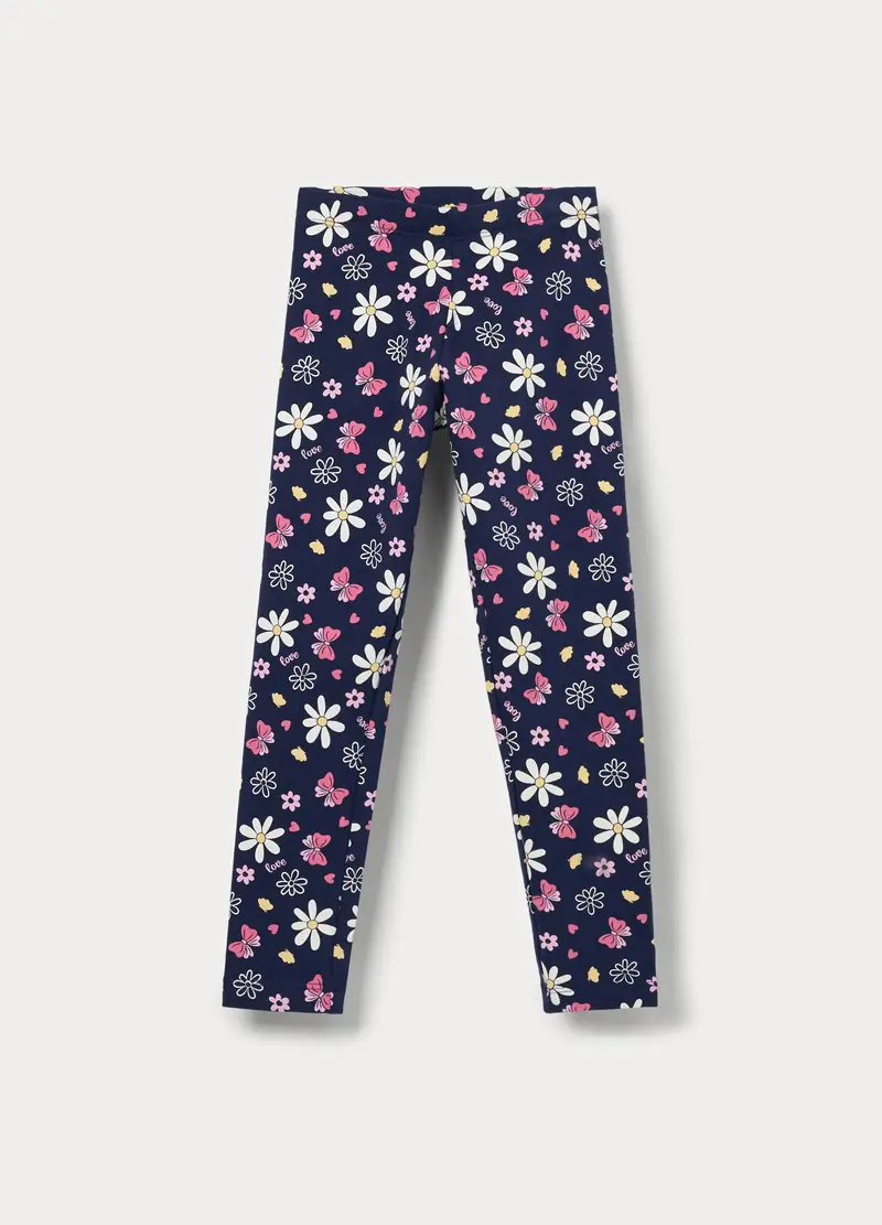 Blukids Leggings Bambina Blu 4222334