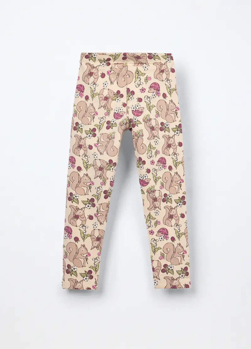 Blukids Leggings Bambina Bianco 4252587 miniatura 2