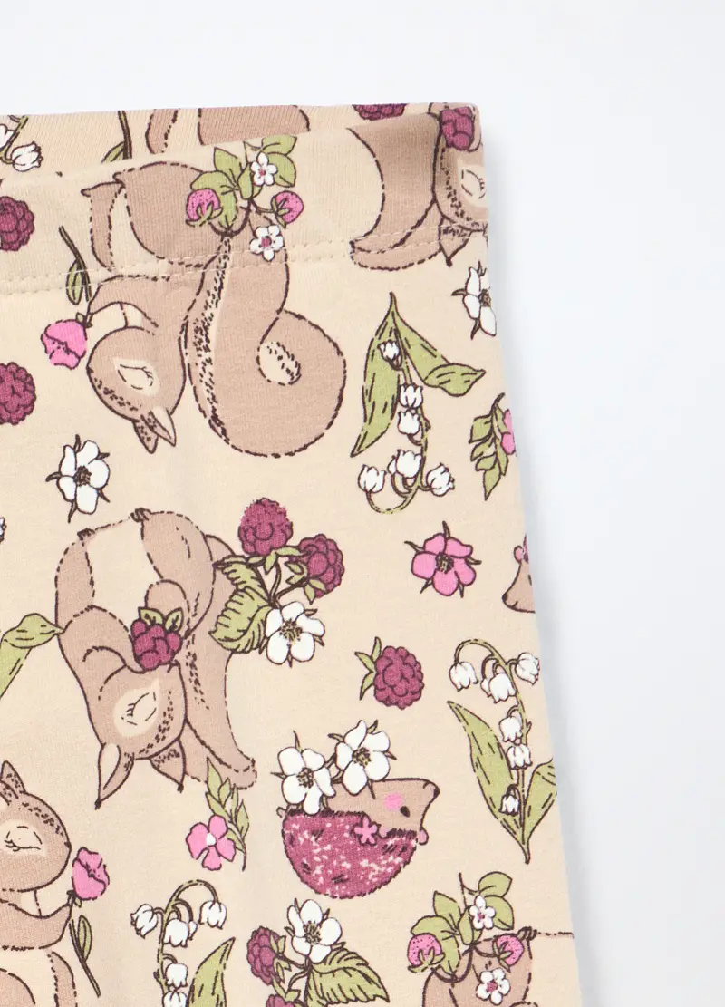 Blukids Leggings Bambina Bianco 4252587 miniatura 3