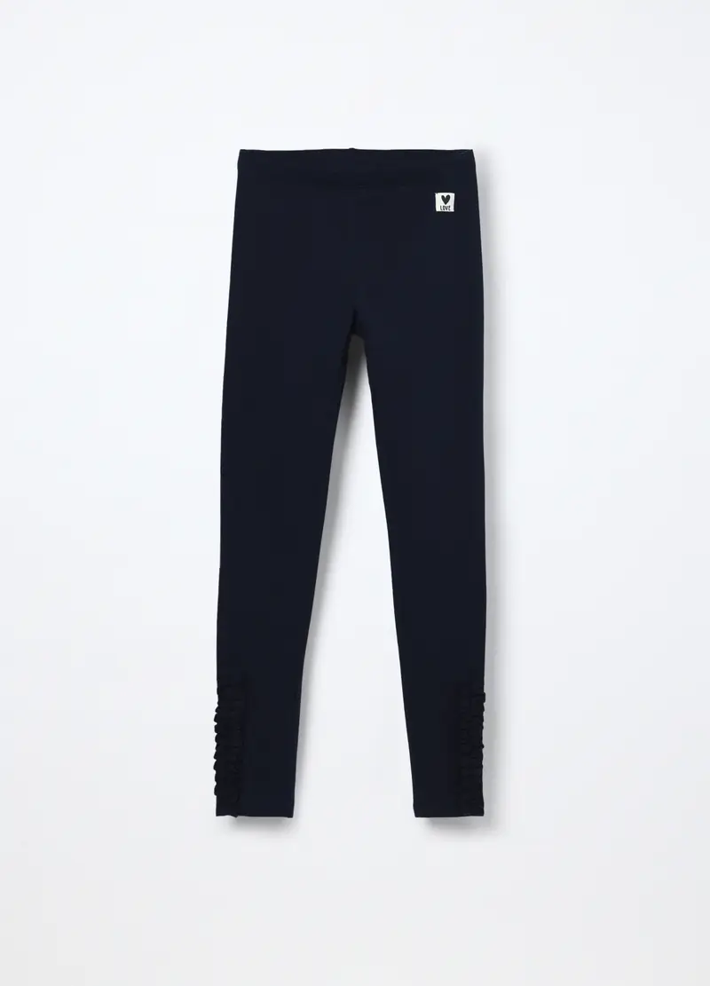 Blukids Leggings Bambina Blu 966922